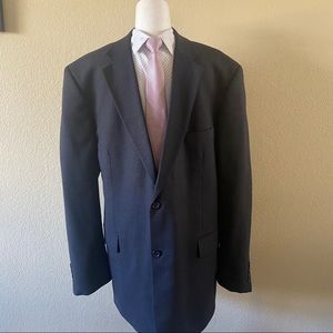 Pronto Uomo 2-piece charcoal suit 48 x-long 43